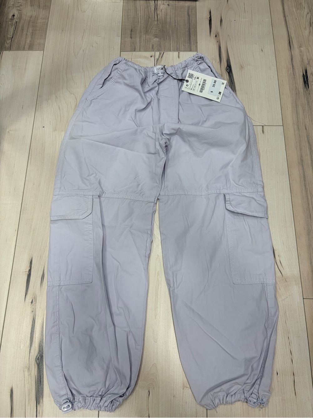 Zara Lilac Cargo Overalls for Kids